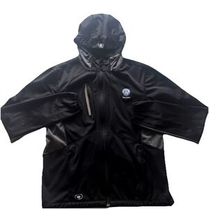Ogio Volkswagen VW Logo Soft Shell Jacket Full Zip Medium Black Grey READ!